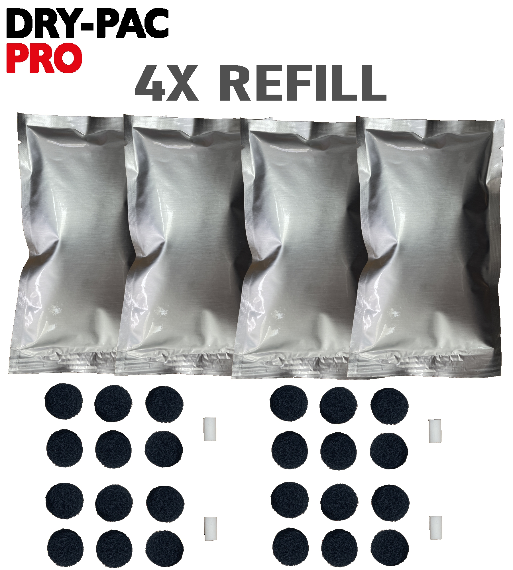 Dry-Pac Pro Refill Pack Kit - Pack of 4